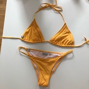 Yellow Rhythm Bikini Set